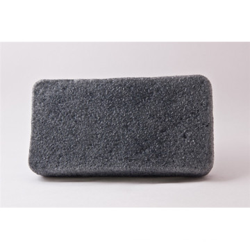 Oblong Shape Black Wet Konjac Sponge